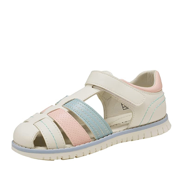 Boys' Closed-Toe Outdoor Sport Sandals - WHITE PINK -  0